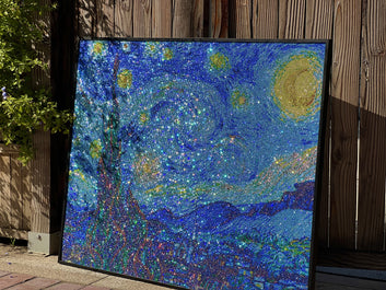 The Starry Night-Crystal Diamond Painting