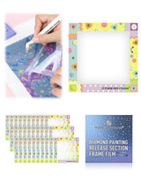 ZoneMaster 2 (Vibrant & Playful)-Diamond Painting Reusable Release Paper Sheets