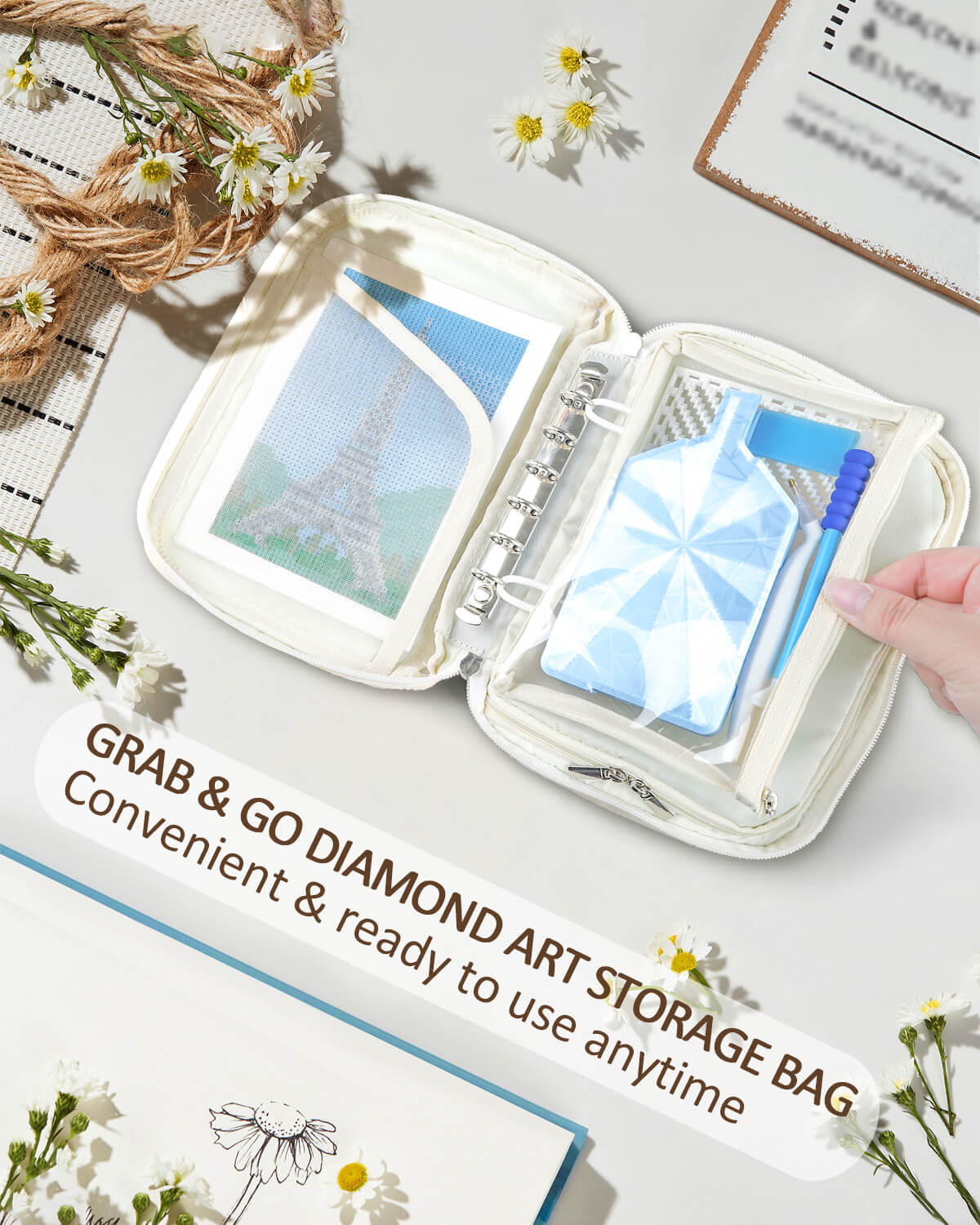 Foreveryoung Diamond Art Storage Bag