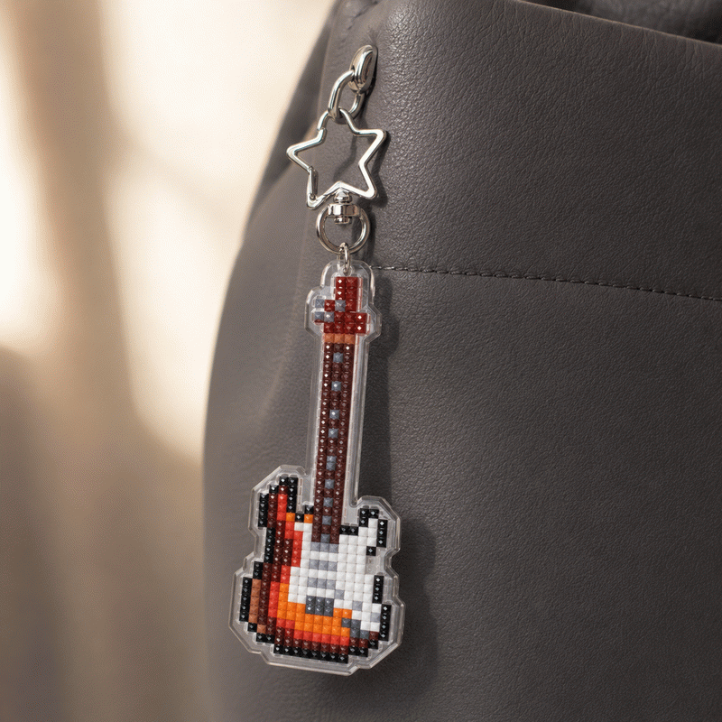Lumigem Create Your Own Sparkling Music Keychain