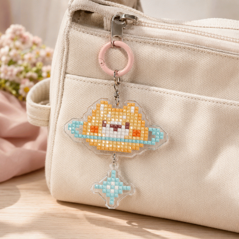 Lumigem DIY Diamond Painting Animal Keychains