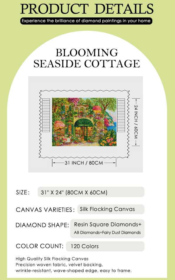 Blooming Seaside Cottage