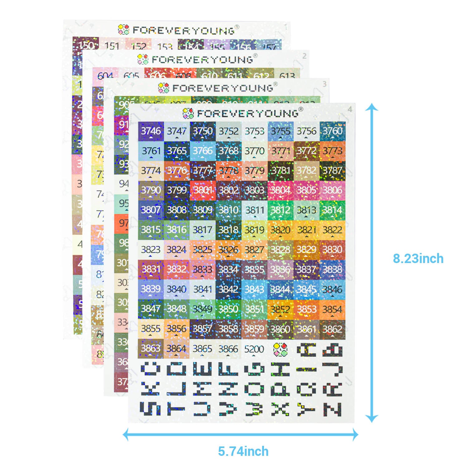 Diamond Painting Square Label