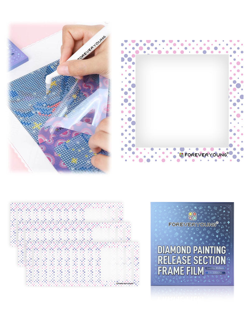 ZoneMaster 2 (Vibrant & Playful)-Diamond Painting Reusable Release Paper Sheets