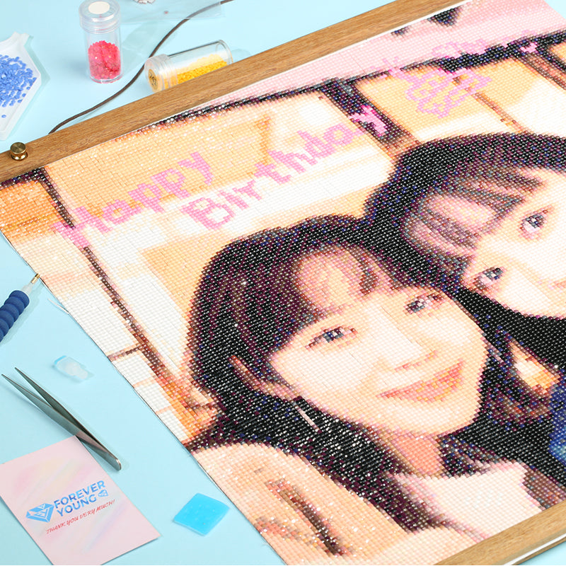 Kit de peinture diamant personnalisé - Foret complet