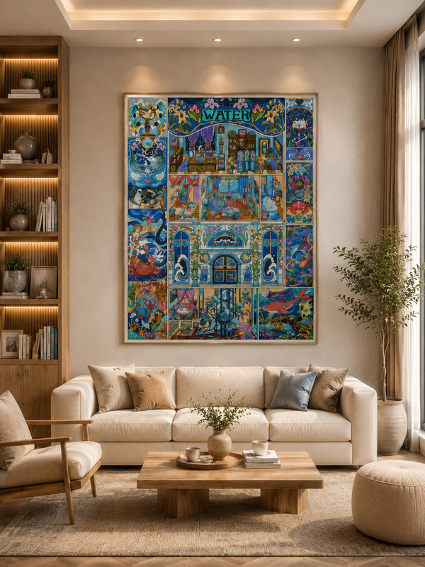 Illusion Mercury Apartment Giant Diamond Painting