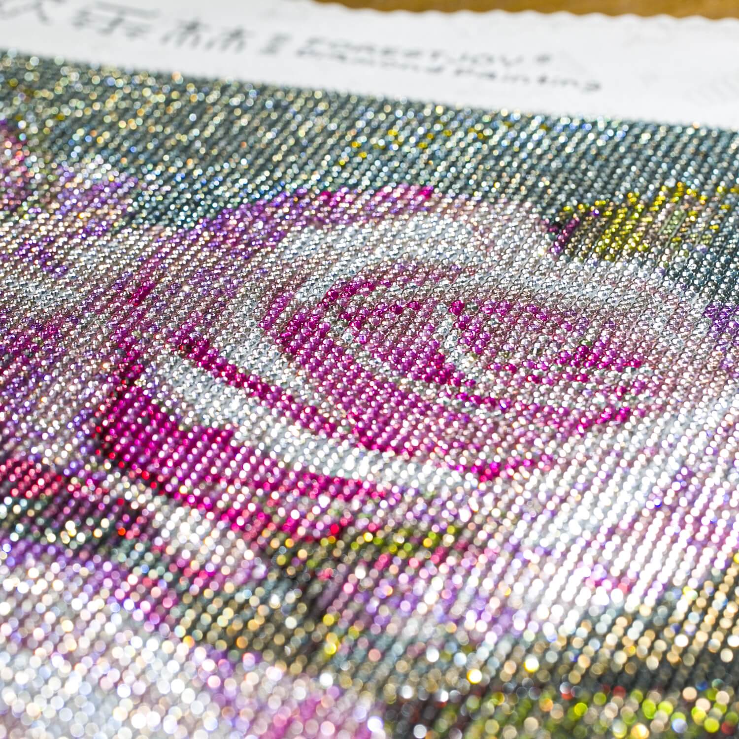 Radiant Roses-Crystal Diamond Painting
