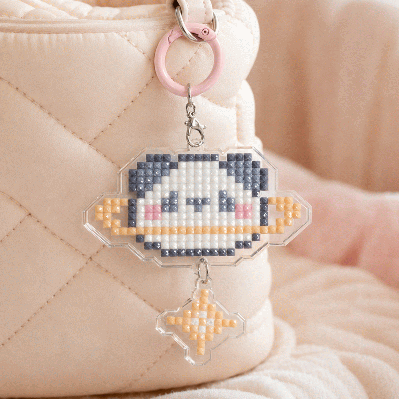 Lumigem DIY Diamond Painting Animal Keychains