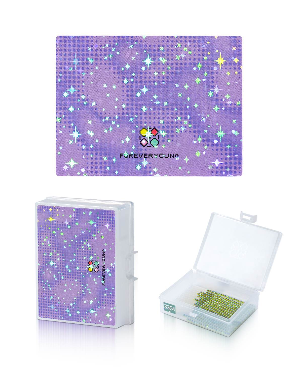 Foreveryoung Storage Tray Bottom Stickers