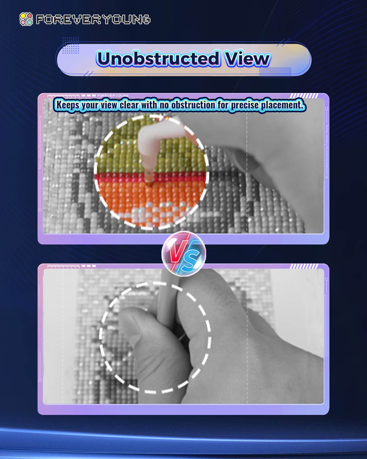 Foreveryoung Ergonomic Diamond Painting Pen