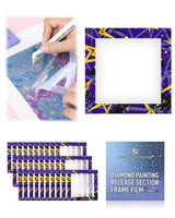 ZoneMaster 3 (Modern & Abstrac)-Diamond Painting Reusable Release Paper Sheets