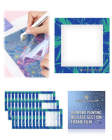 ZoneMaster 3 (Modern & Abstrac)-Diamond Painting Reusable Release Paper Sheets