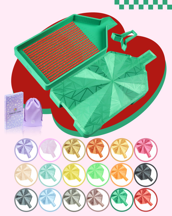 Forever Young Trays: Holly Green