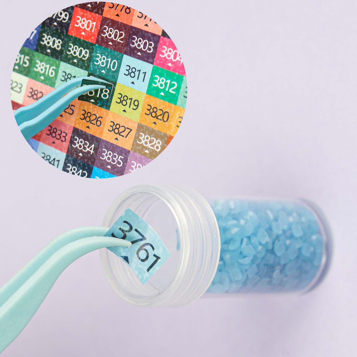 Diamond Painting Square Label