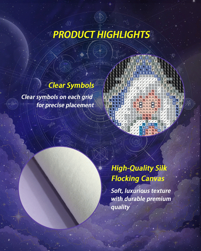 MiniGem® Celestial Collection: Magical Diamond Painting 12PCS DIY Kit