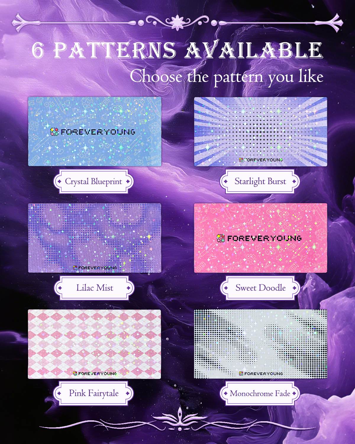 Foreveryoung Storage Tray Bottom Stickers