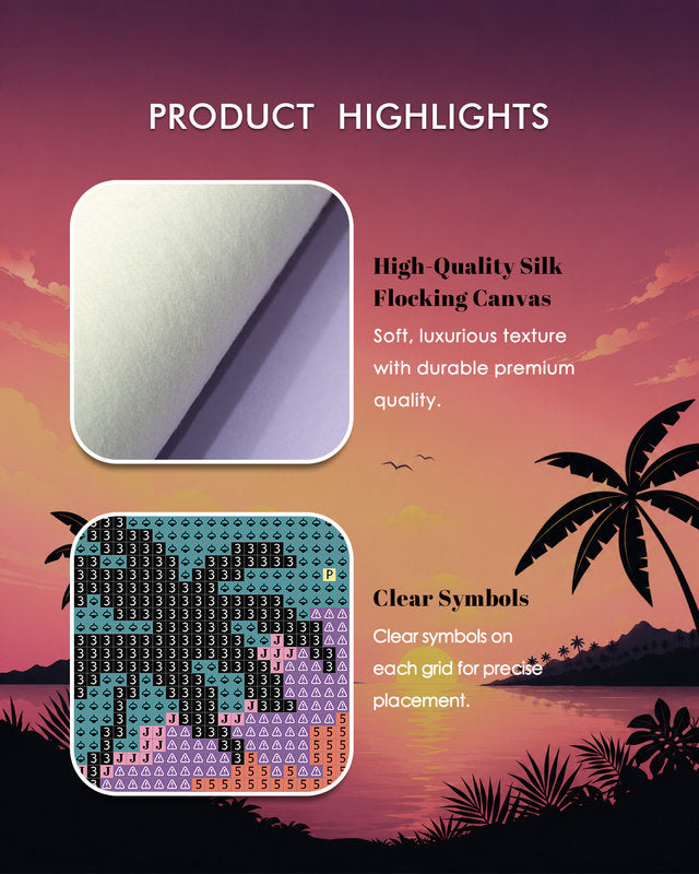 MiniGem® Seaside Sunset Small Diamond Art Kit