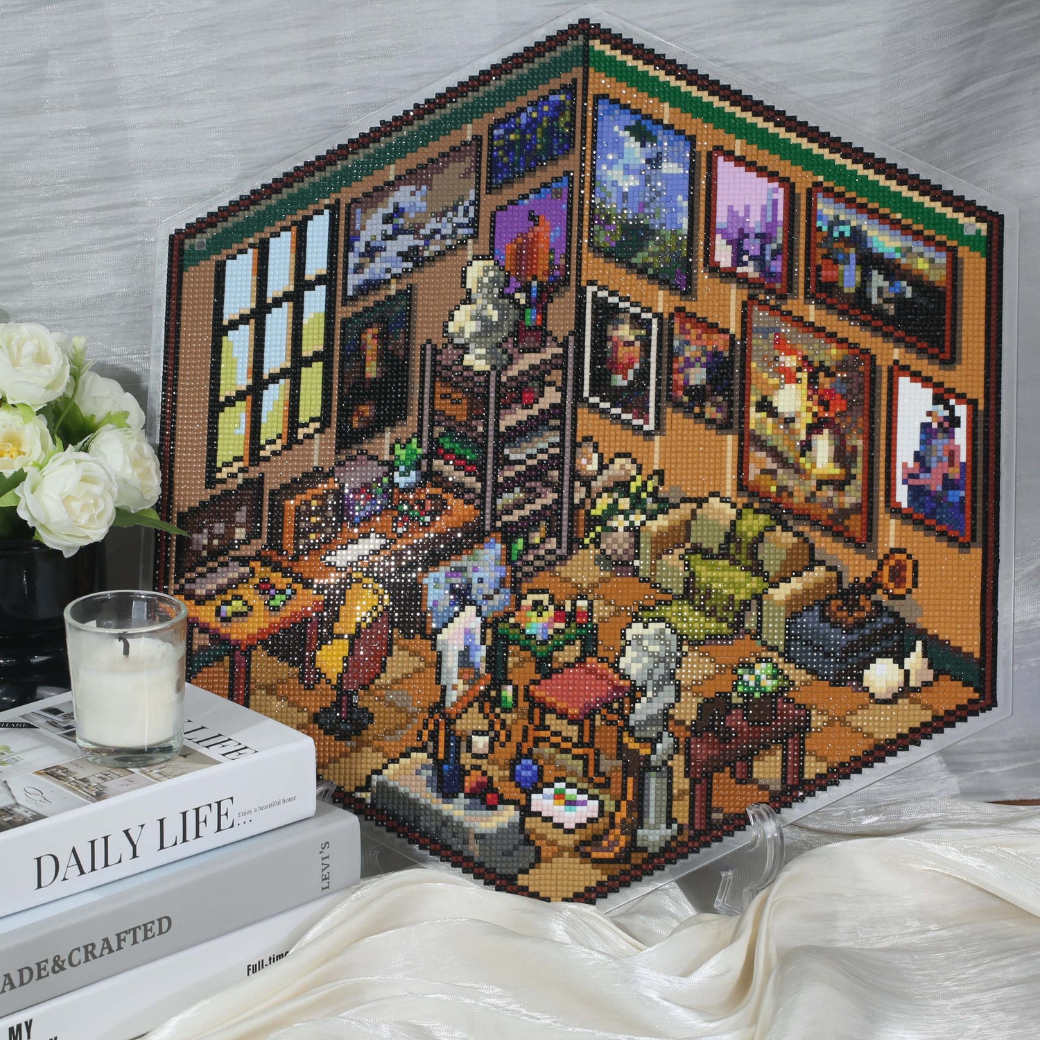 Acrylic Hexagon Diamond Painting