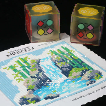 Minigem® :Waterfall in the Bamboo Grove