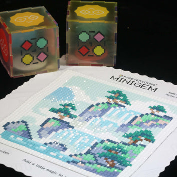 Minigem® :Pines and Waterfall