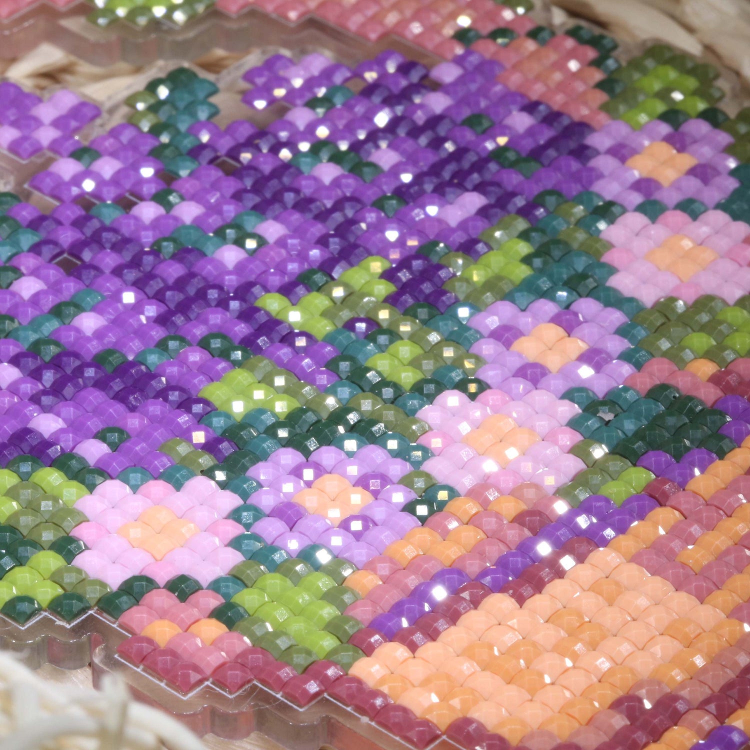 Lavender Basket Acrylic Diamond Painting Stand