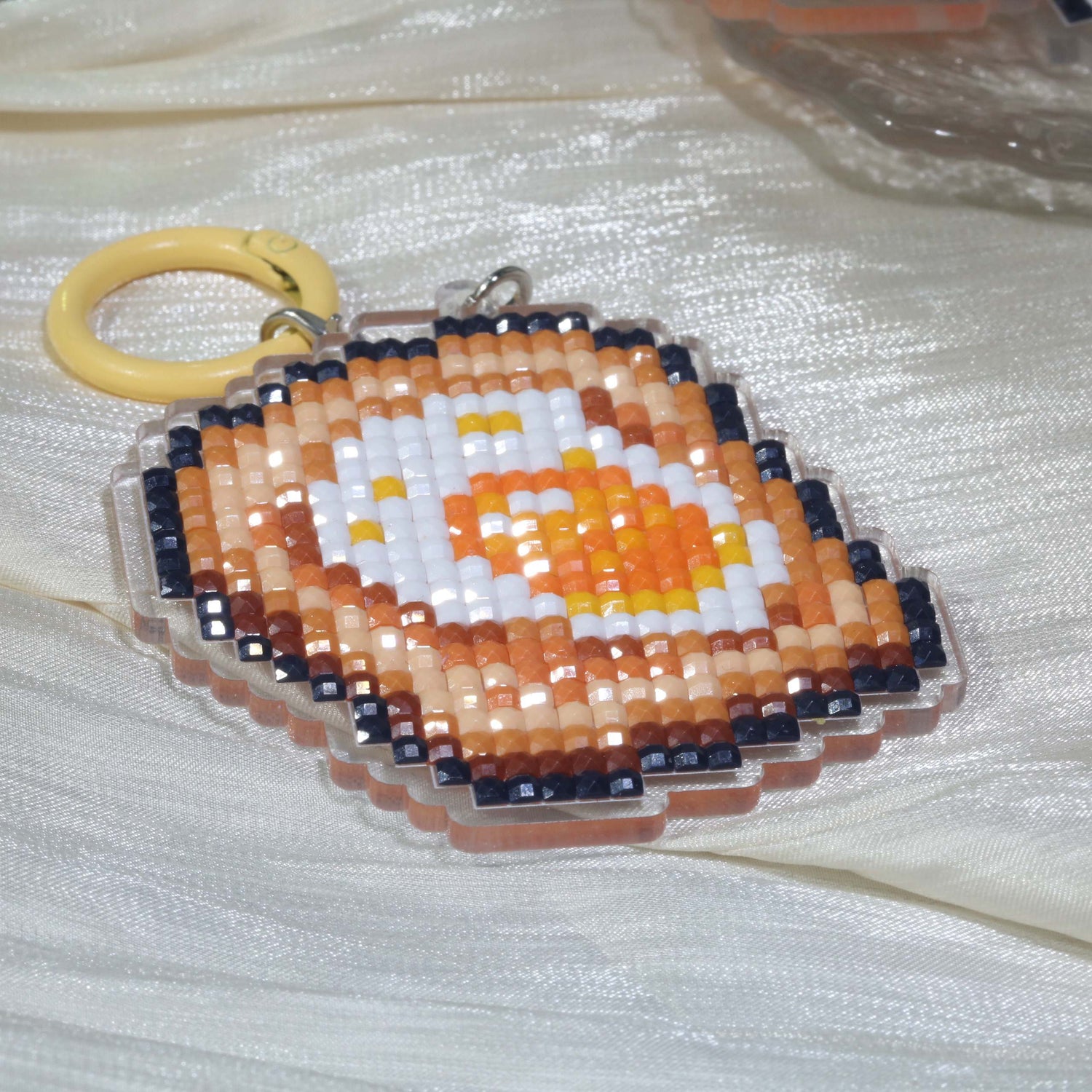Delicious Breakfast Acrylic Diamond Painting Keychain