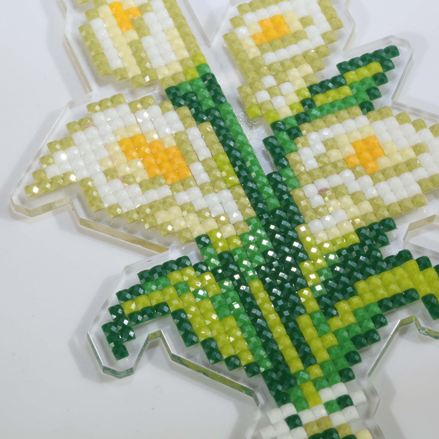 Calla Lily Bouquet Acrylic Diamond Art Display Stand