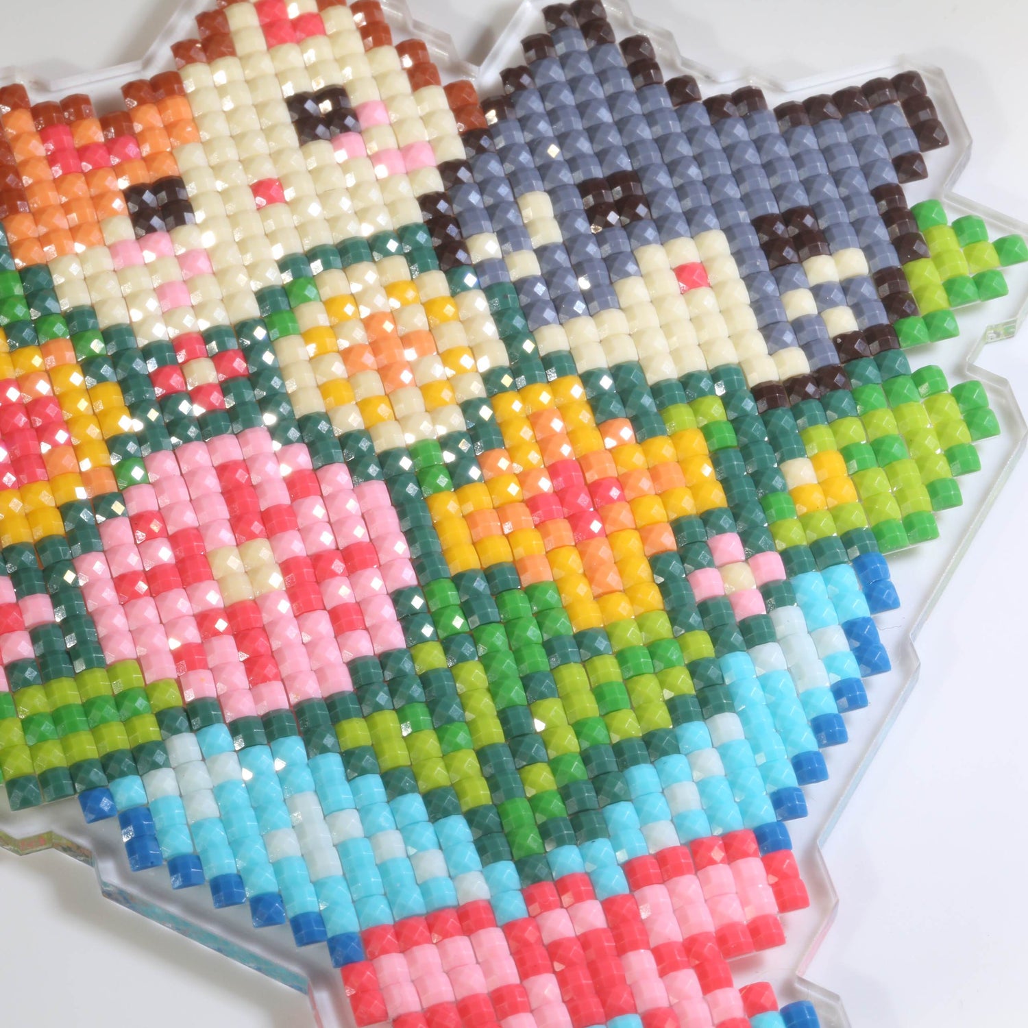 Cat Bouquet Acrylic Diamond Art Display Stand