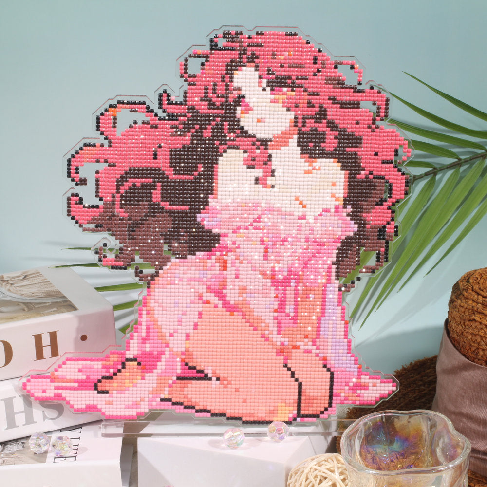 Glamorous Beauty Diamond Art Display Stand