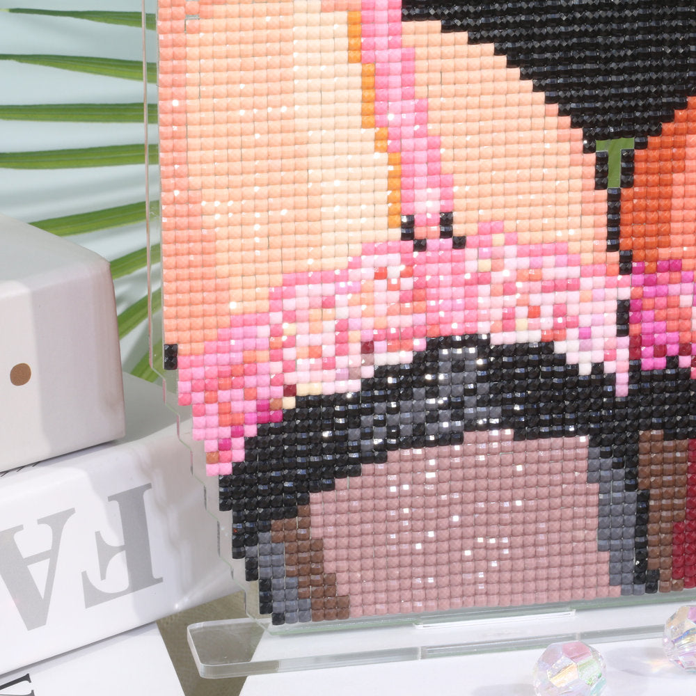 Long Legs Beauty Diamond Art Display Stand