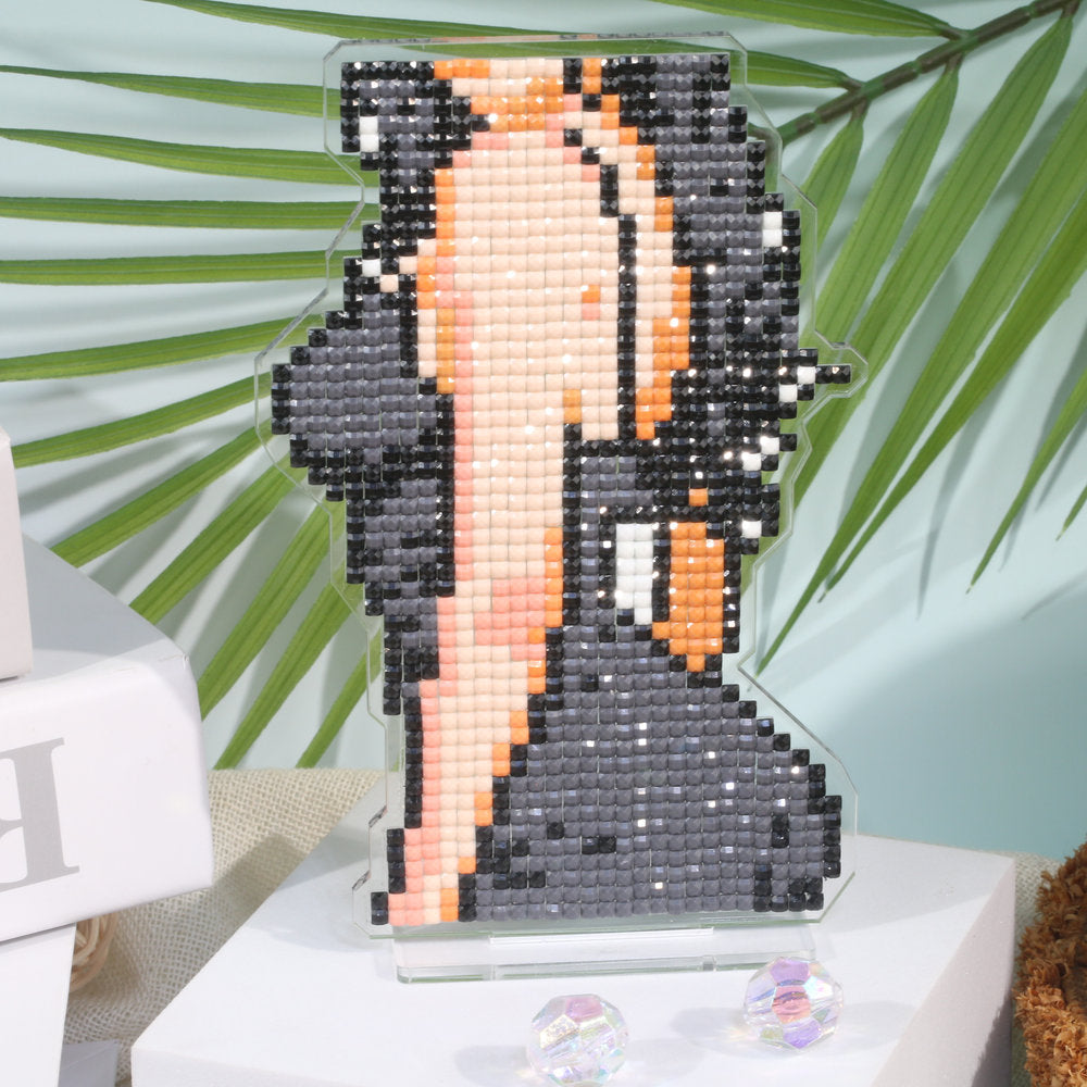 Back View Beauty Diamond Art Display Stand