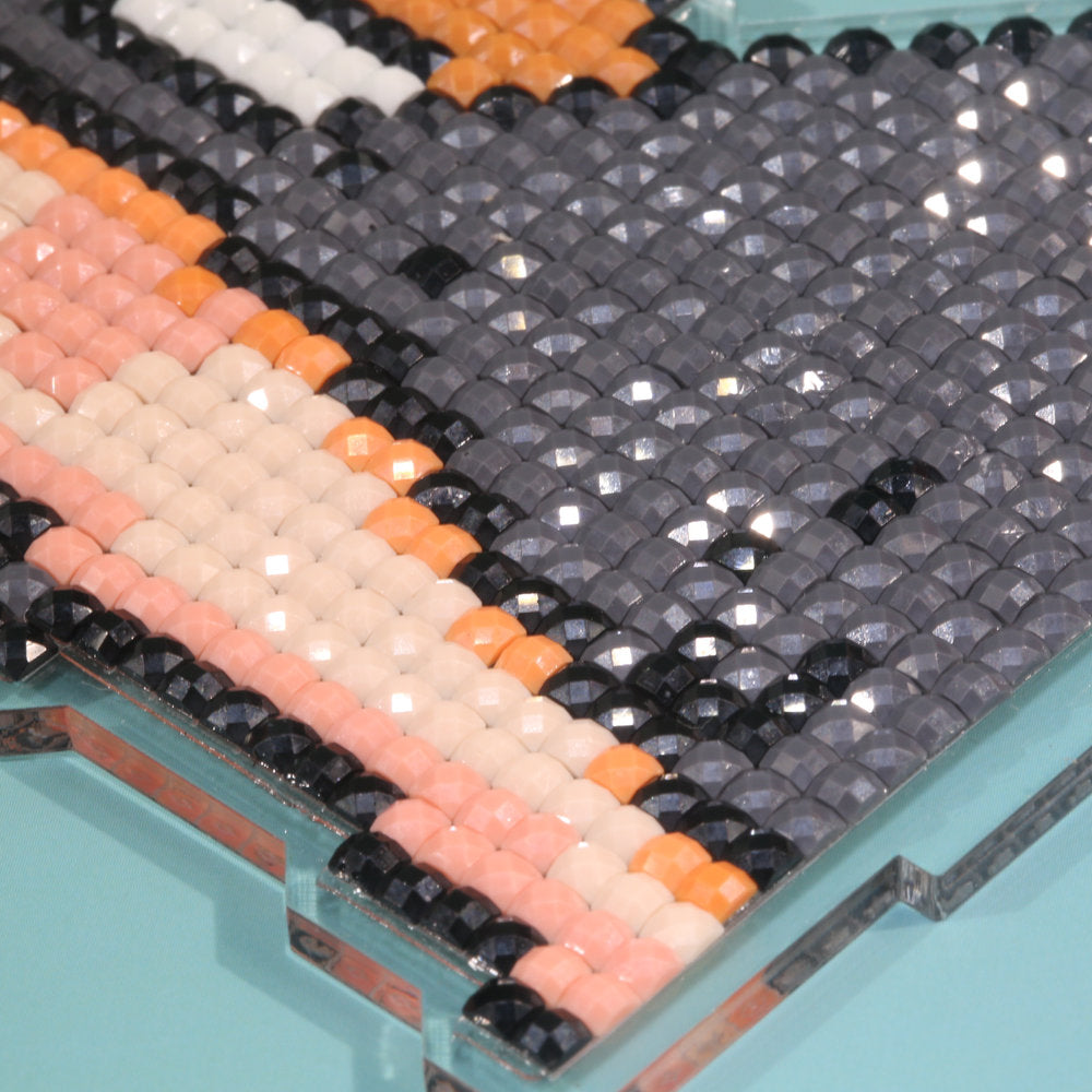 Back View Beauty Diamond Art Display Stand