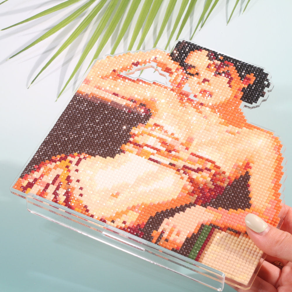 Thoughtful Beauty Diamond Art Display Stand