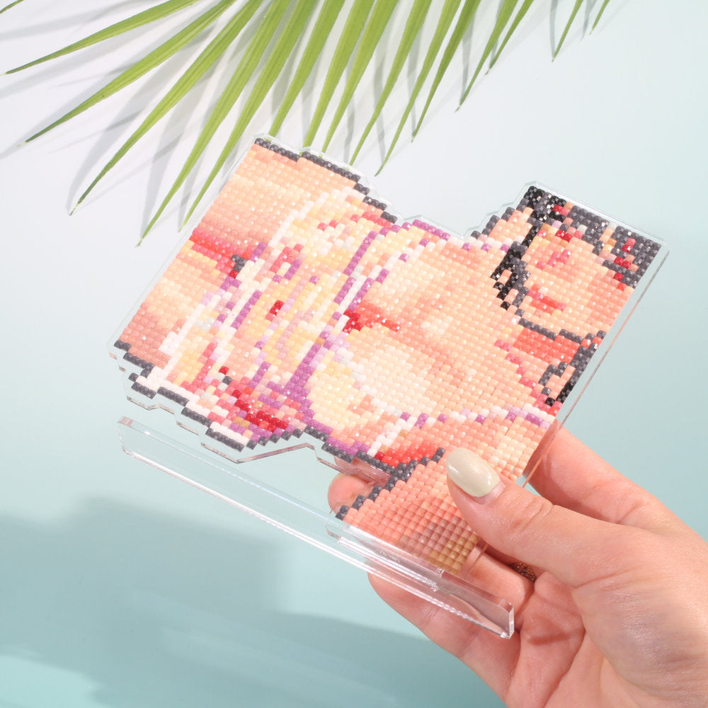 Relaxing Beauty Diamond Art Display Stand