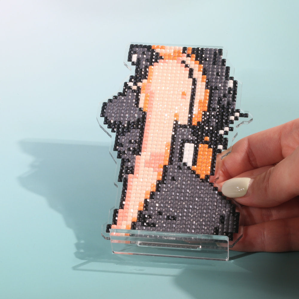 Back View Beauty Diamond Art Display Stand