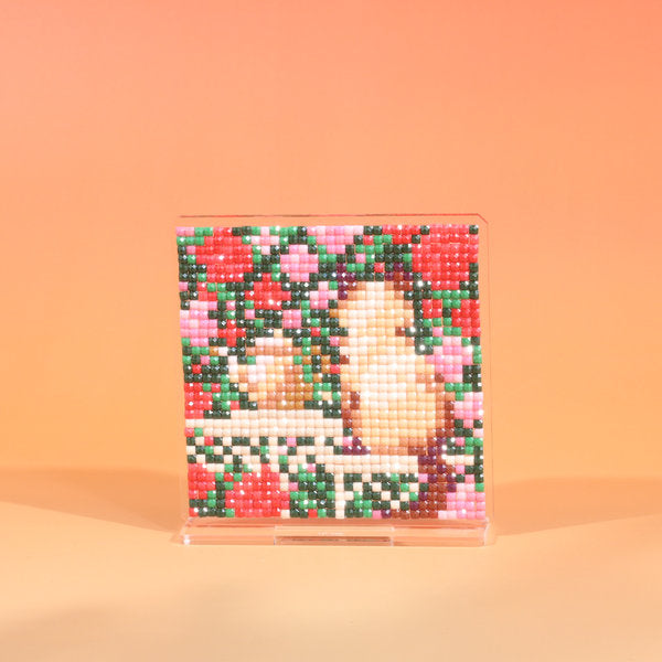 LumiGem Rose Garden Cat Diamond Painting Stand