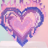 LumiGem Burning Heart Acrylic Diamond Painting Stand