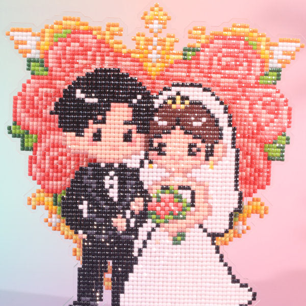 LumiGem Wedding Love Diamond Painting Stand