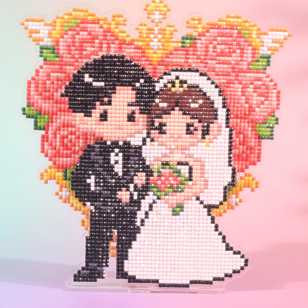 LumiGem Wedding Love Diamond Painting Stand