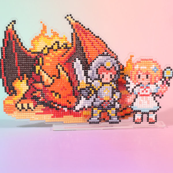 LumiGem Hero’s Triumph Diamond Painting Stand Set