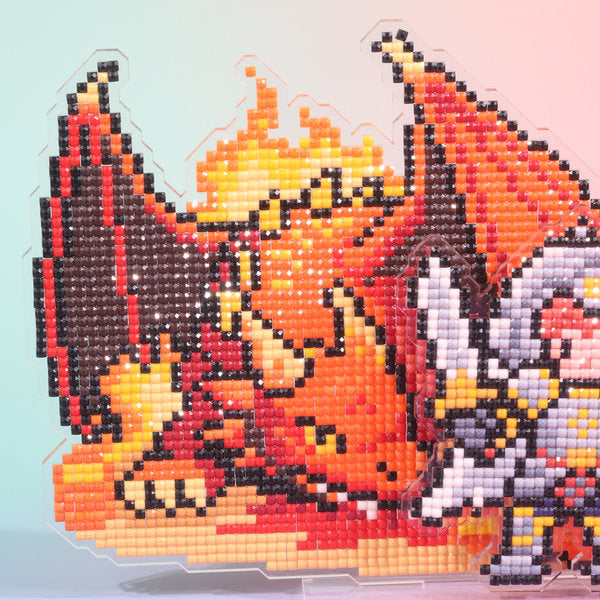 LumiGem Hero’s Triumph Diamond Painting Stand Set