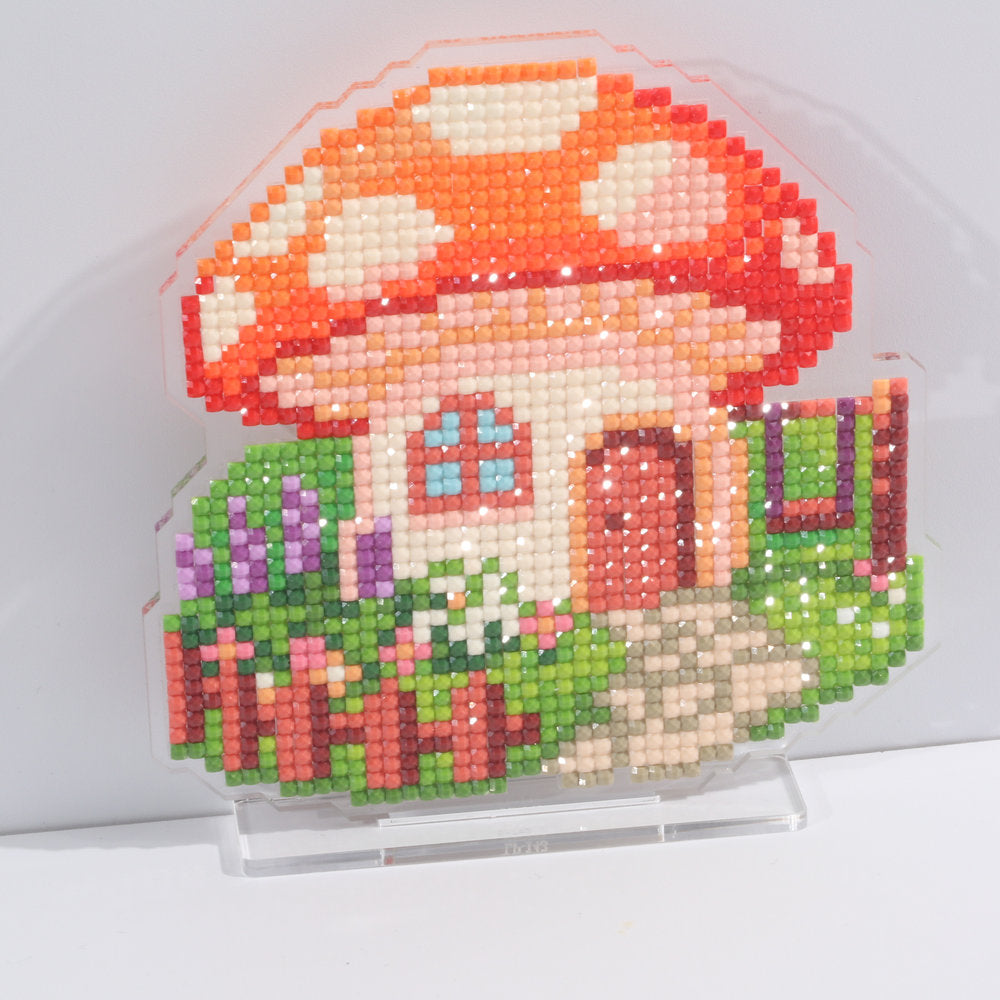 LumiGem Mushroom House Diamond Painting Stand
