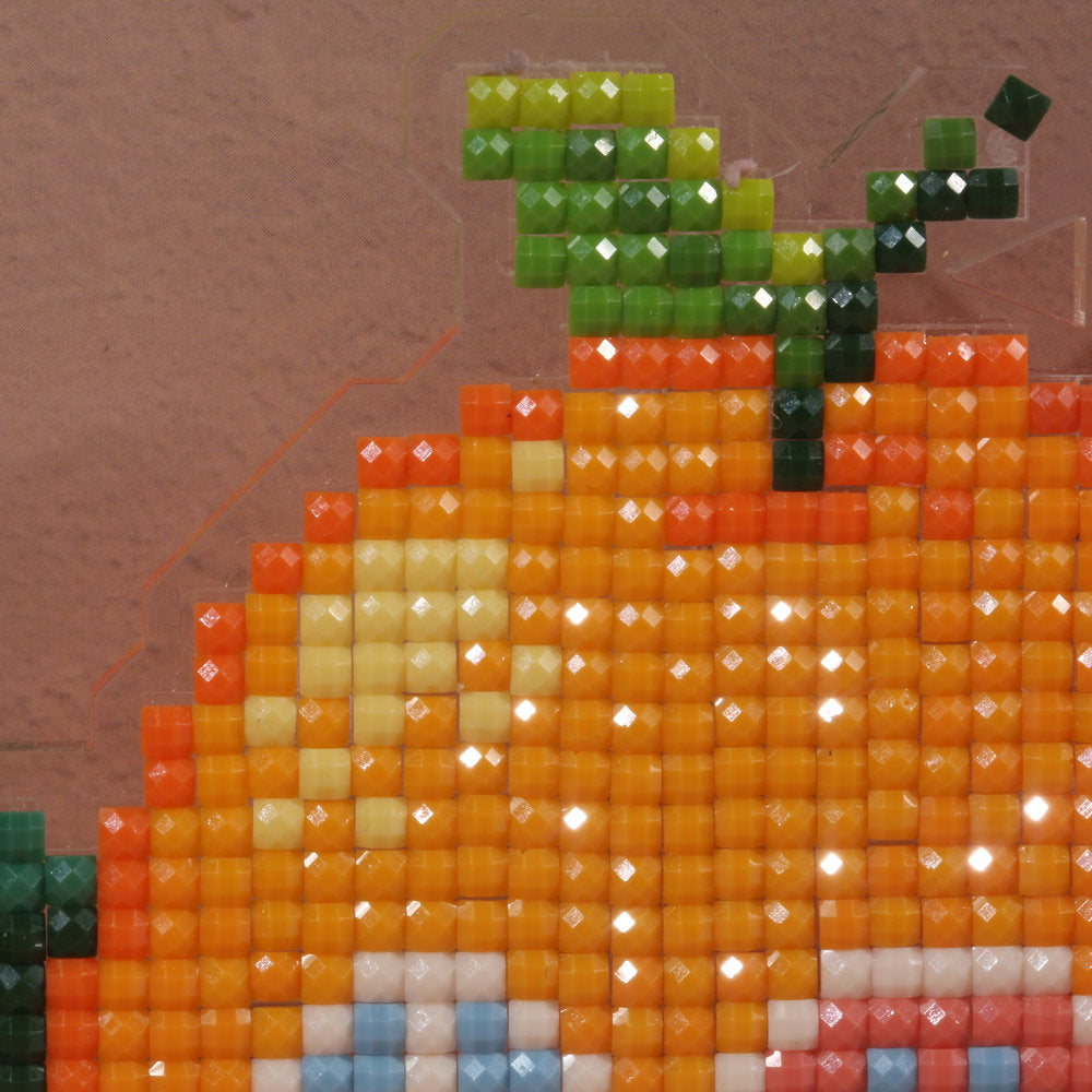 LumiGem Orange House Diamond Painting Stand