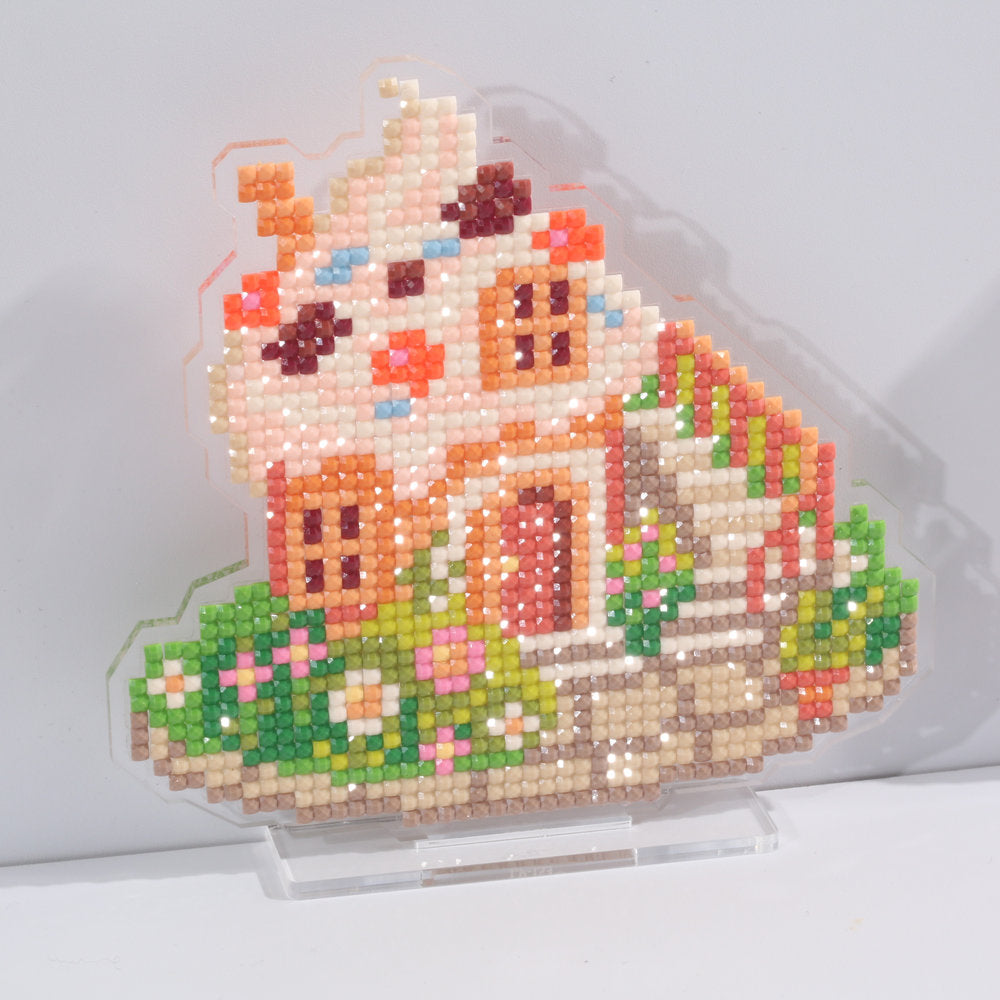 LumiGem Ice Cream House Diamond Painting Stand
