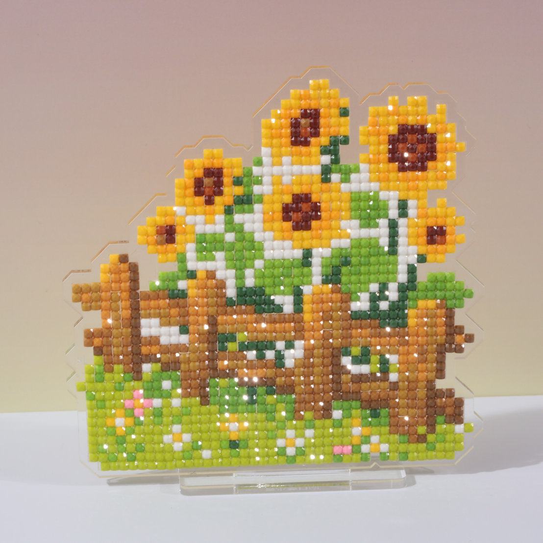 LumiGem Sunflower Vignette Diamond Painting Stand