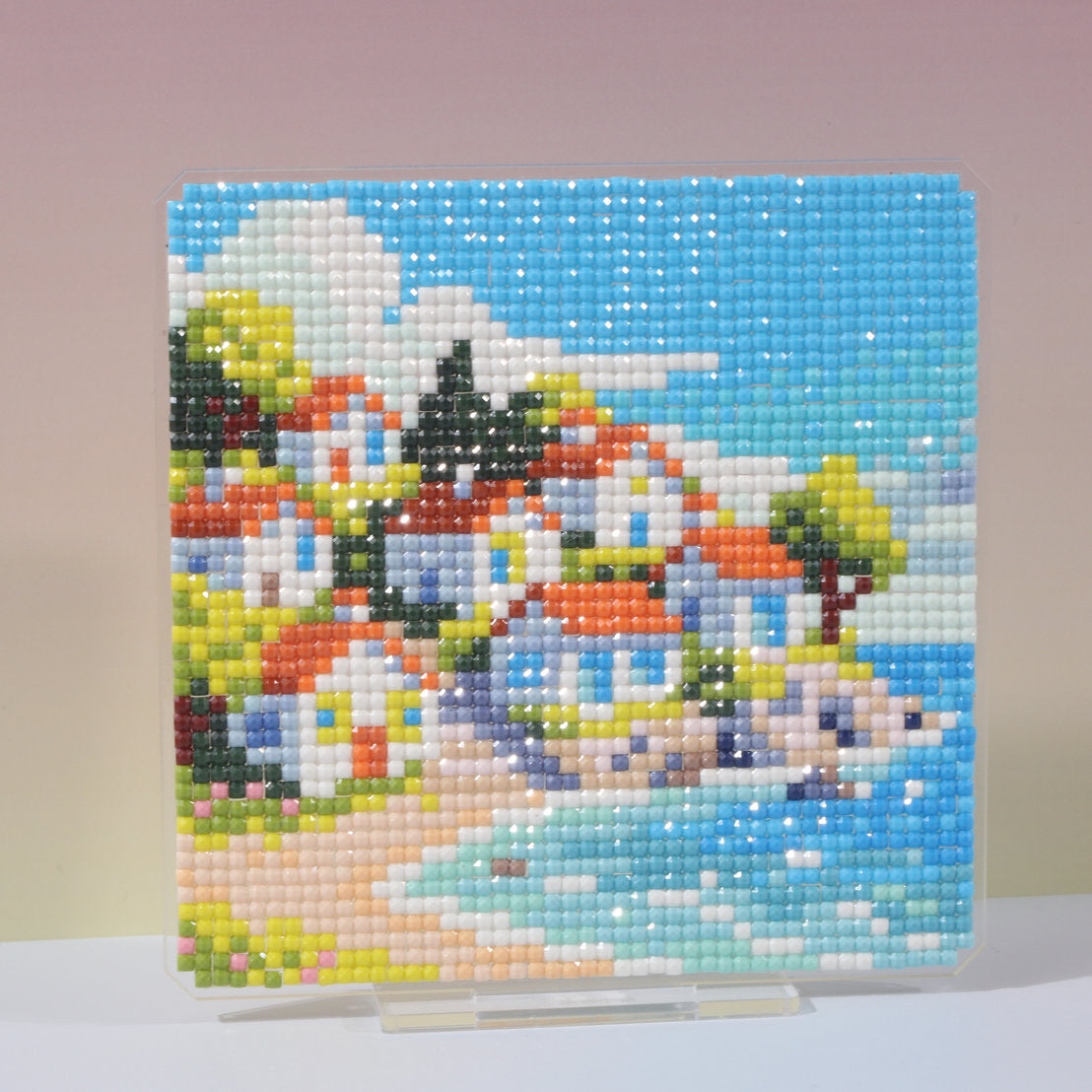 LumiGem Seaside Village Diamond Painting Stand