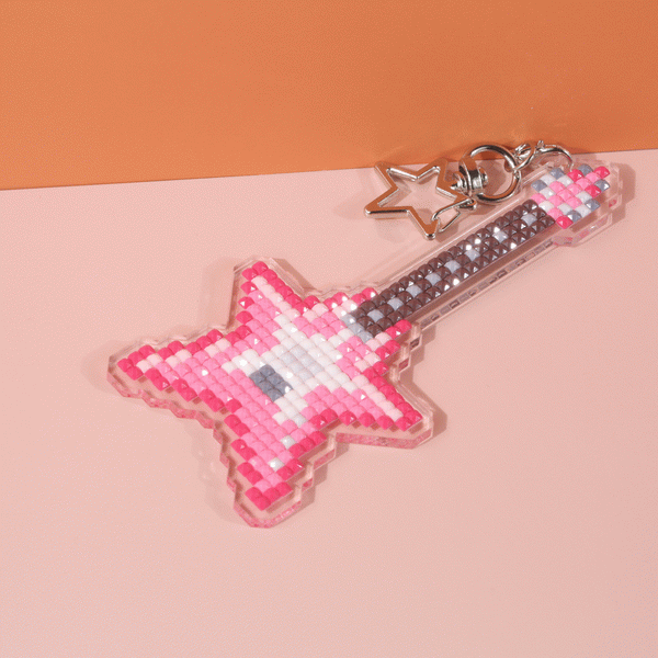 Lumigem Create Your Own Sparkling Music Keychain
