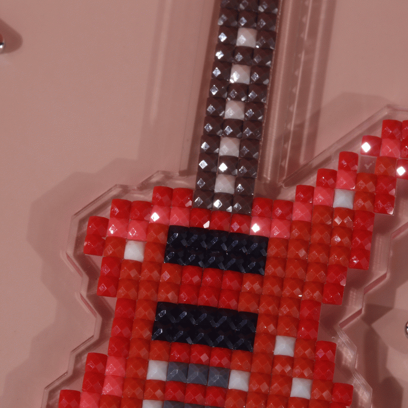Lumigem Create Your Own Sparkling Music Keychain