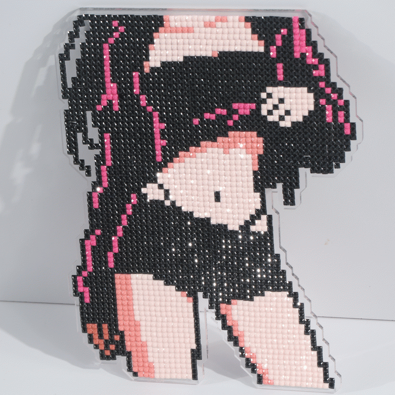 Lumigem Kawaii Girl Full Drill Diamond Painting Kit
