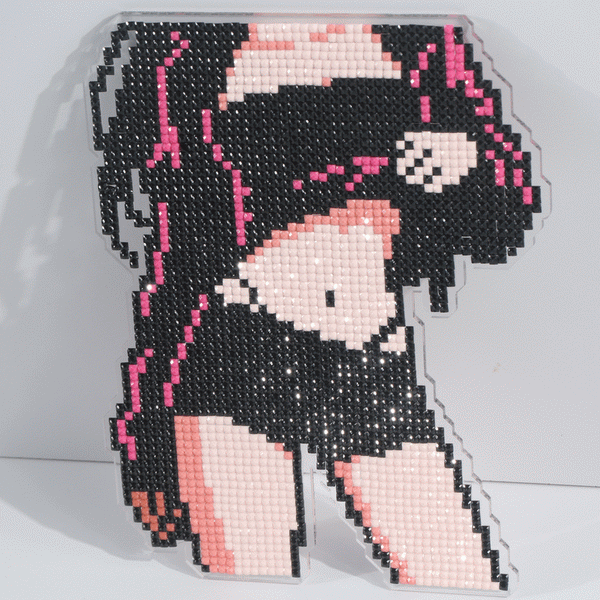 Lumigem Kawaii Girl Full Drill Diamond Painting Kit